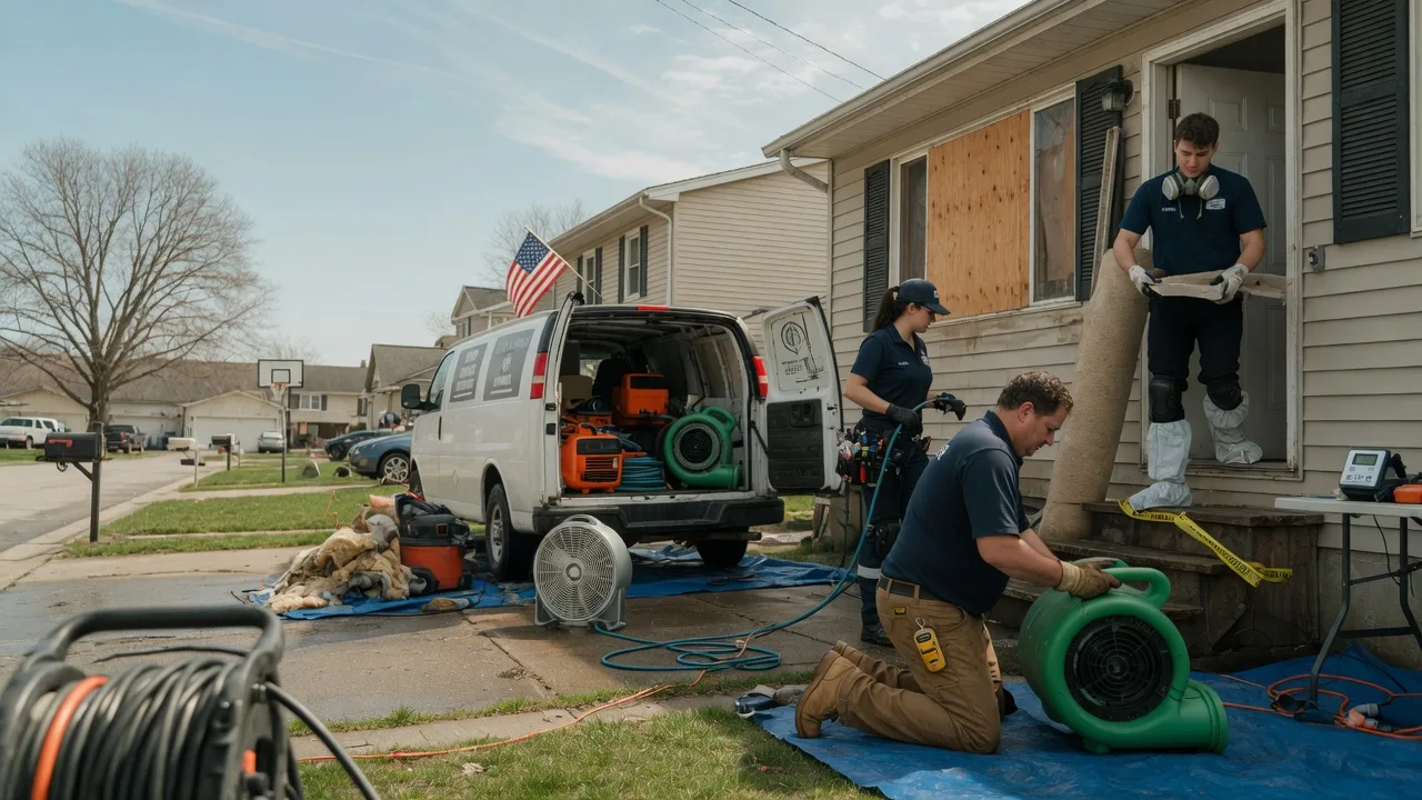 Water Damage Restoration in Harwick, PA near me